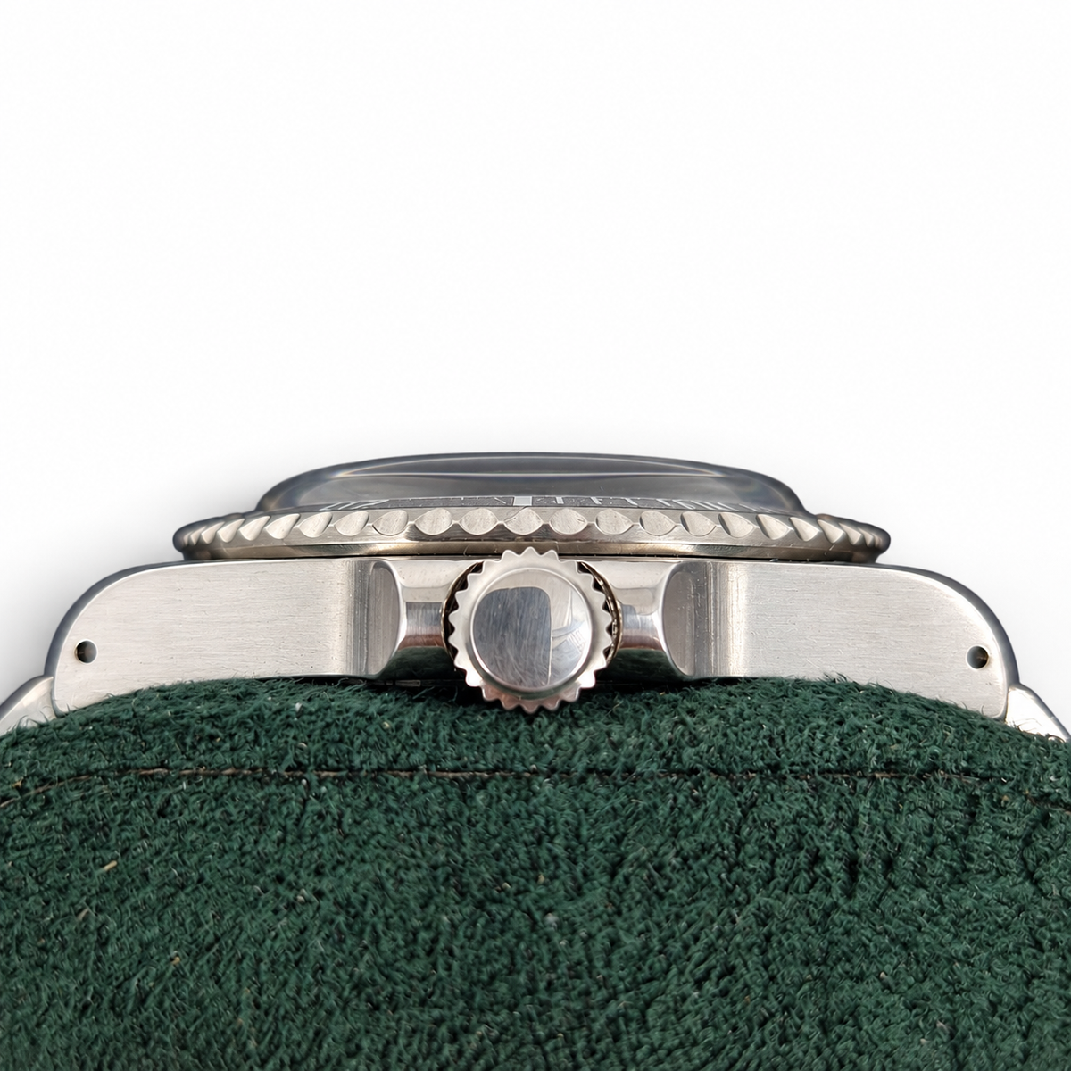 39.5mm Aged Ghost-Bezel Automatic Dive Watch – NH35